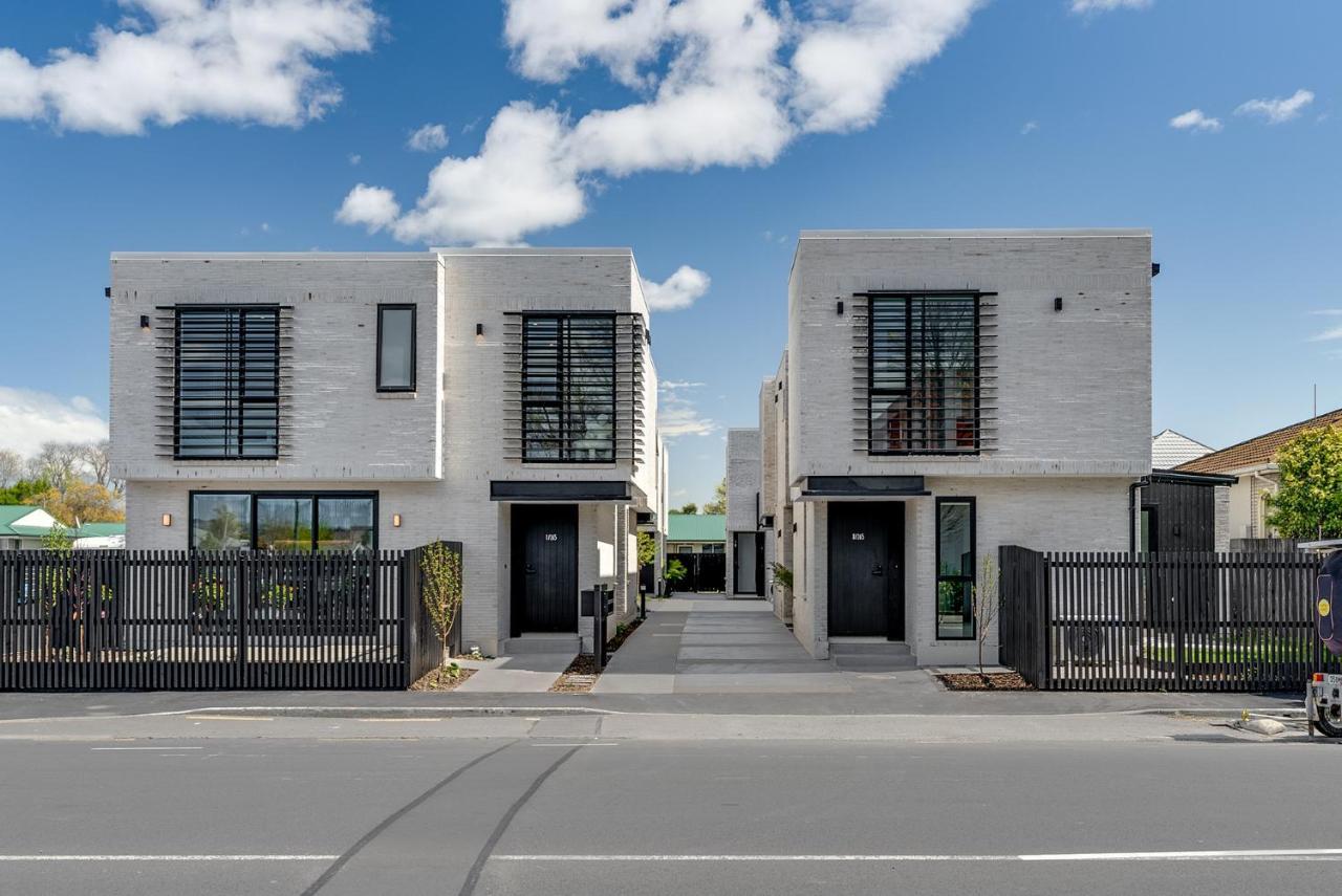 Deluxe Downtown Residence 3 Bed 3 Bath Christchurch Buitenkant foto